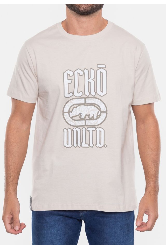 Camiseta-Ecko-Masculina-Vintage-Logo-Areia