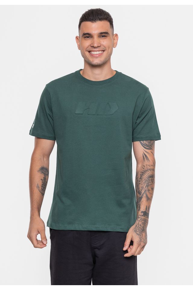 Camiseta-HD-Frequency-Verde