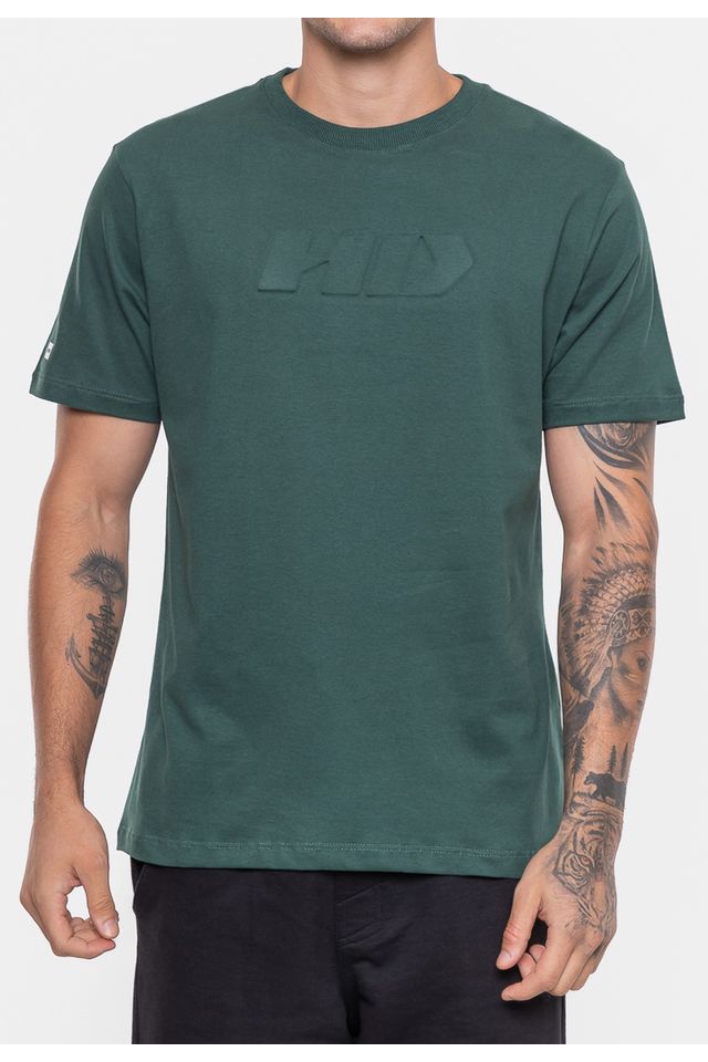 Camiseta-HD-Frequency-Verde