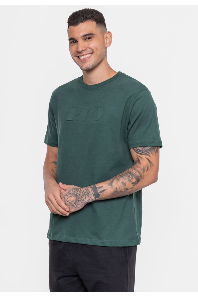 Camiseta-HD-Frequency-Verde