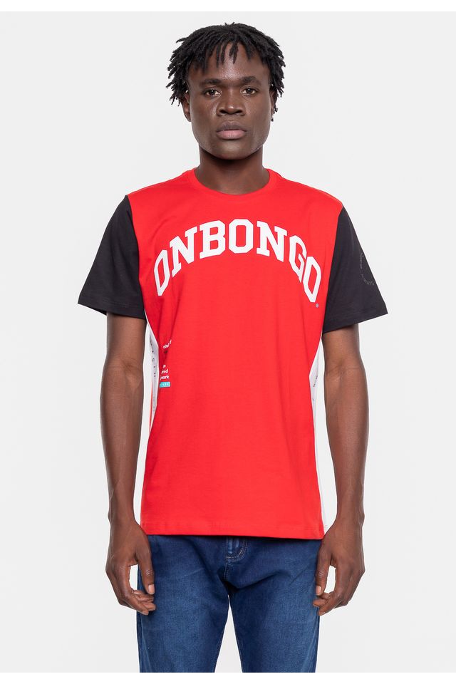 Camiseta-Onbongo-Especial-Mosaico-Brazil-Vermelha