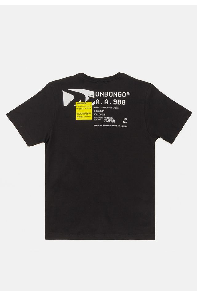 Camiseta-Onbongo-Juvenil-Kim-Preta