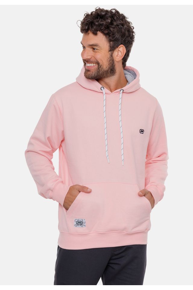 Moletom-Ecko-Canguru-Fashion-Basic-Logo-Rosa