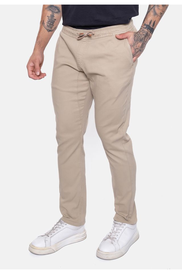 Calca-HD-Jogger-Chino-Bege