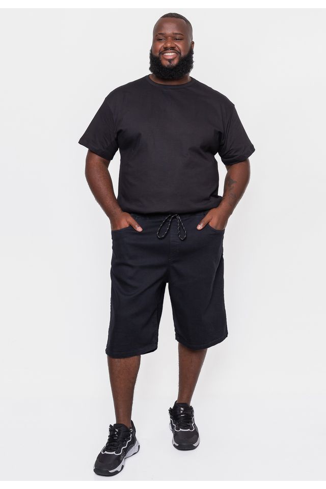 Bermuda-HD-Plus-Size-Jogger-Preta