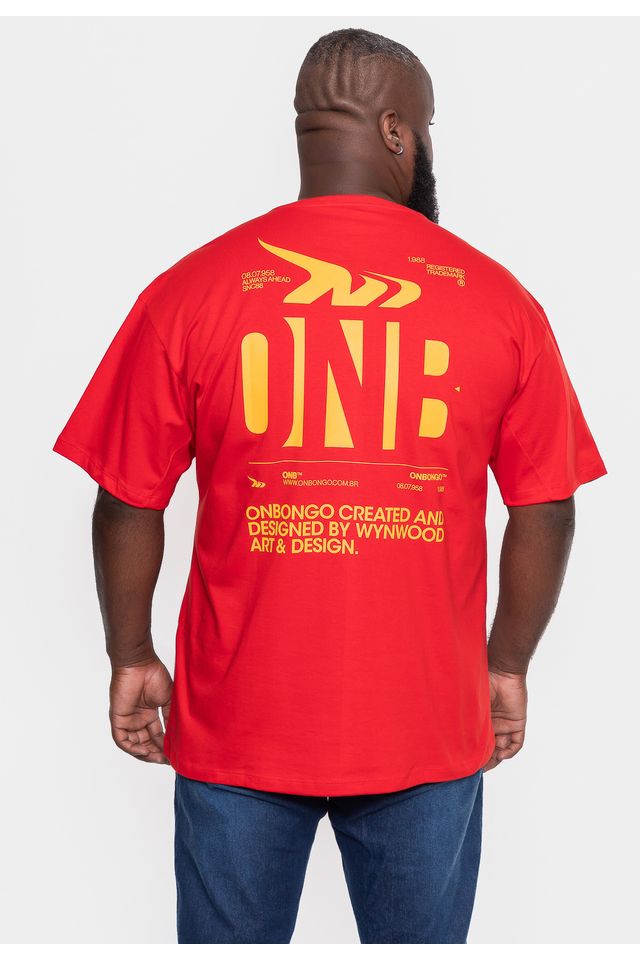 Camiseta-Onbongo-Plus-Size-Nebula-Vermelha