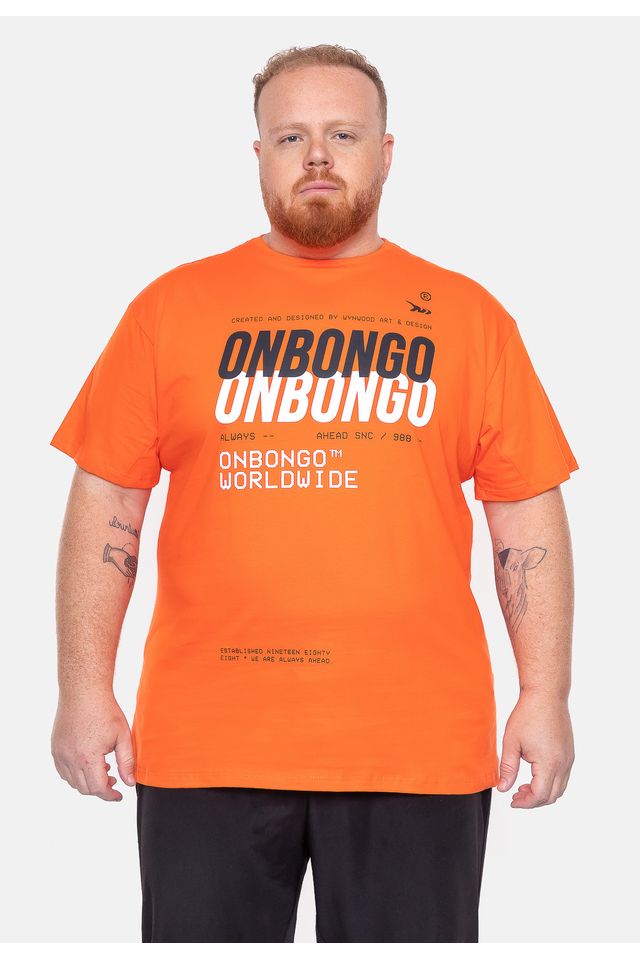 Camiseta Onbongo Plan Tangerina - OnbongoBr