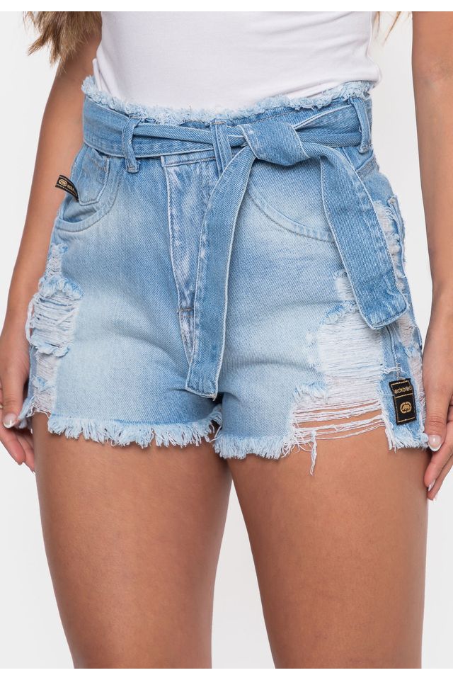 Shorts-Ecko-Cintura-Alta-Azul