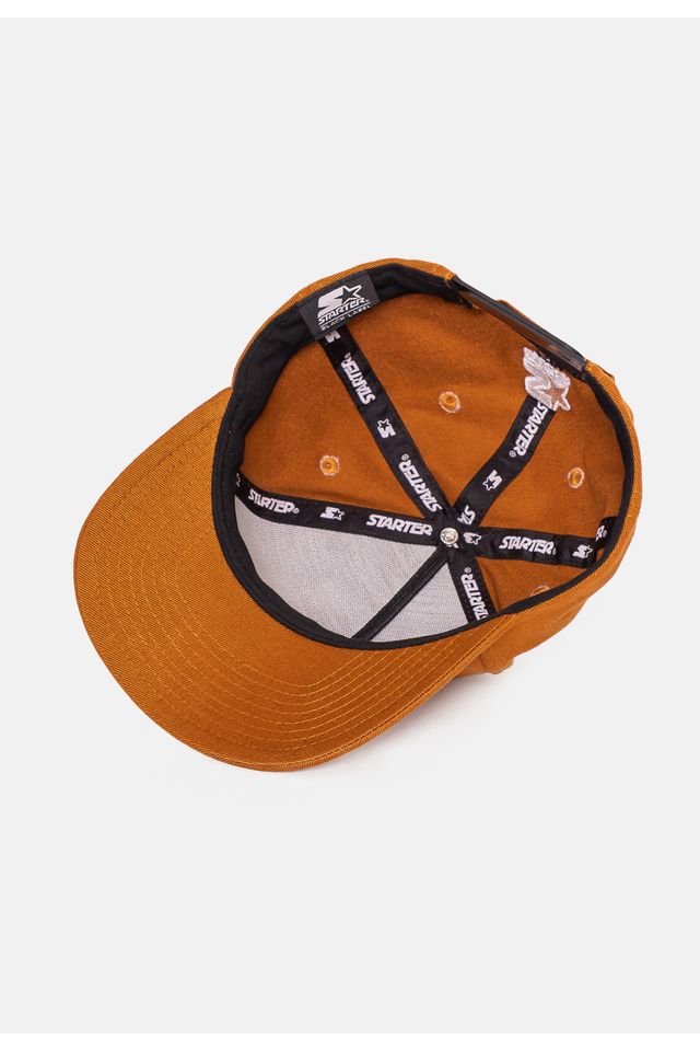 Bone-Starter-Snapback-Aba-Curva-Label-Caramelo