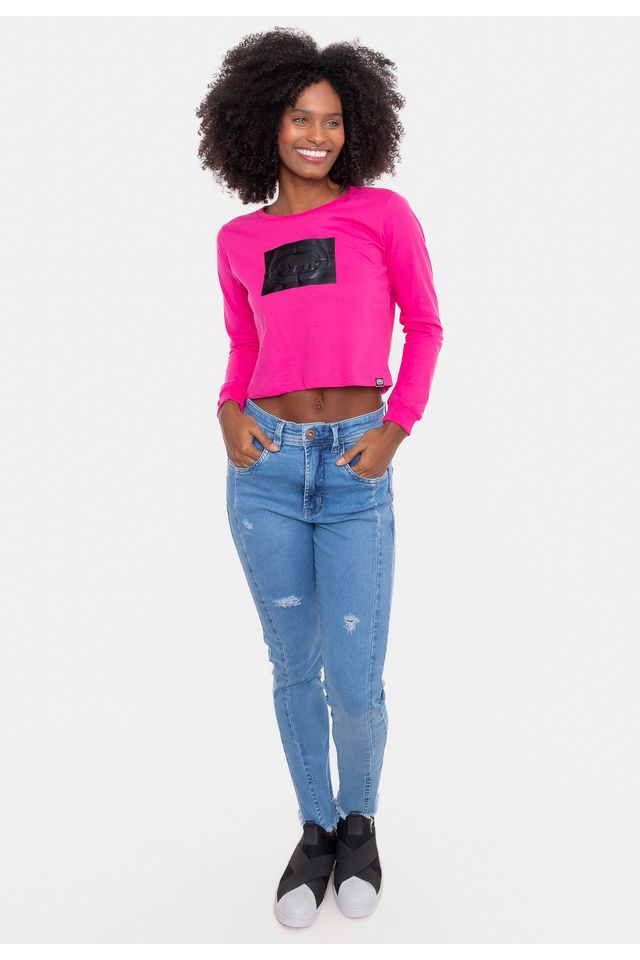 Cropped-Ecko-Feminina-Manga-Longa-Rosa-Pink