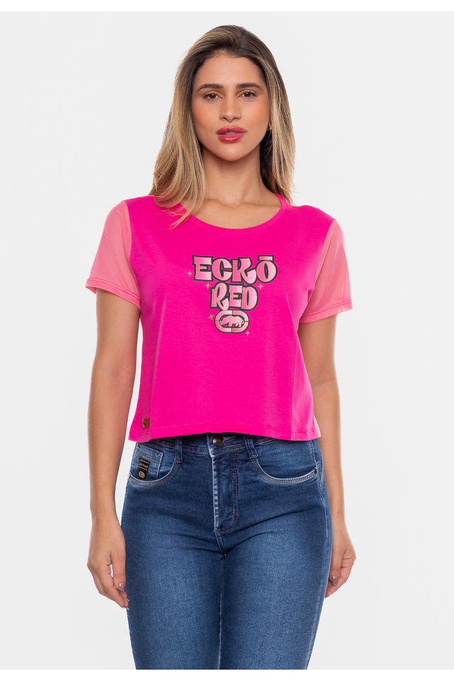 Cropped-Ecko-Feminina-Elu-Pink