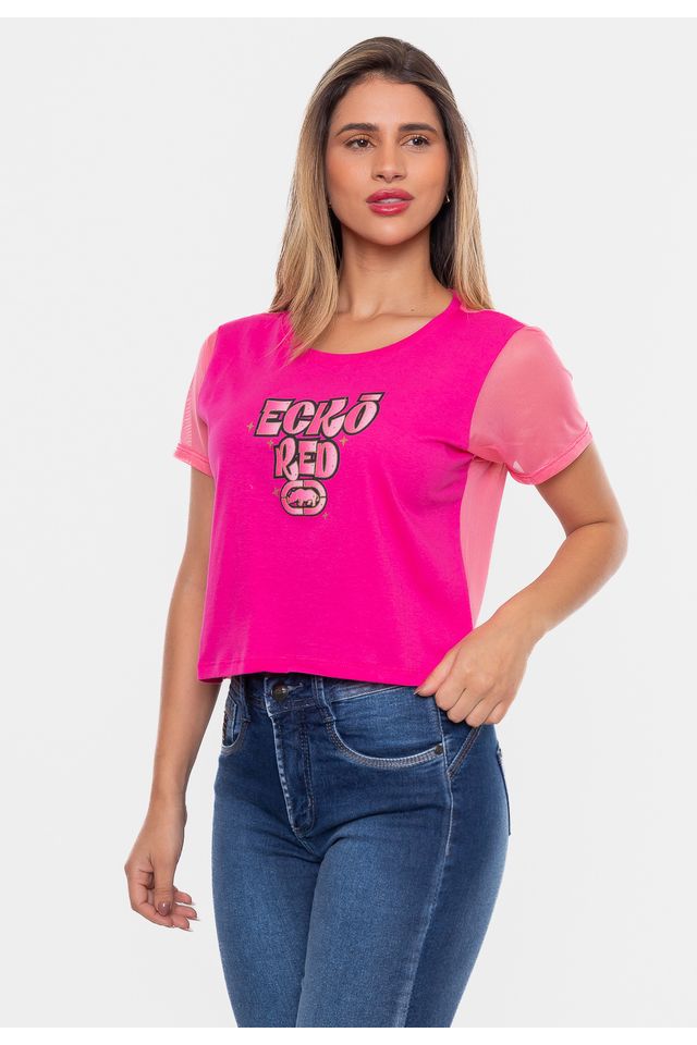 Cropped-Ecko-Feminina-Elu-Pink