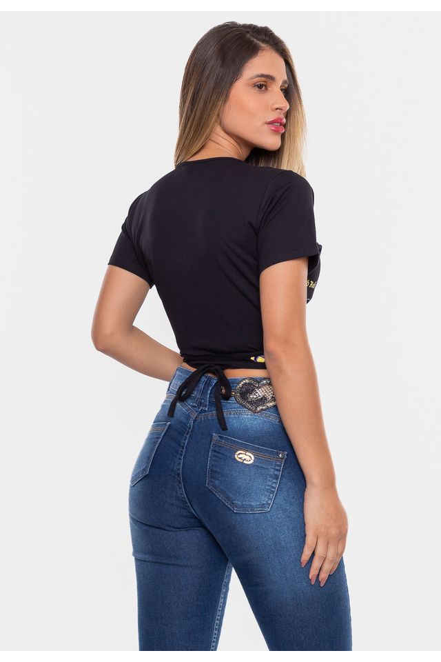 Cropped-Ecko-Feminina-Aspas-Preta