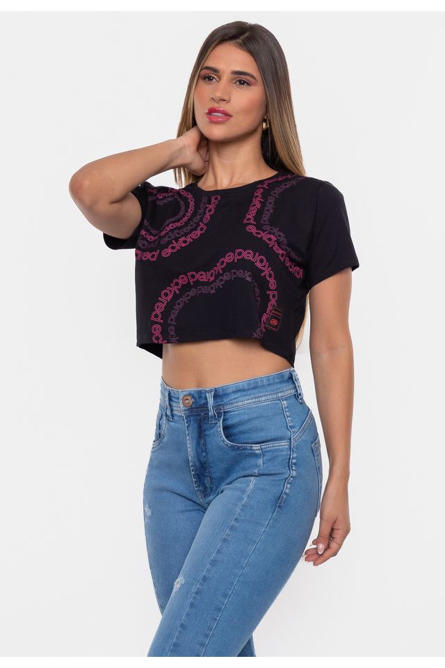 Cropped-Ecko-Feminina-Liliu-Preta