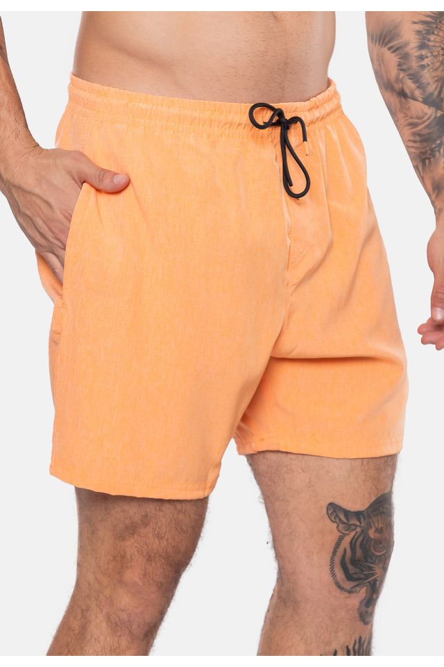 Shorts-Ecko-Elastico-Laranja