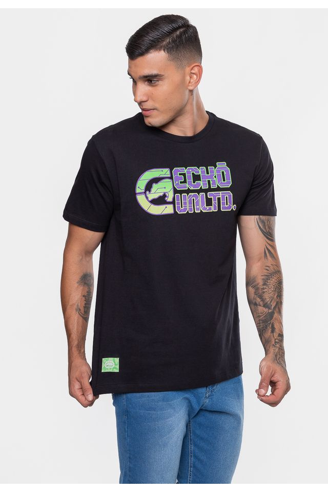 Camiseta-Ecko-Masculina-Cyber-Punk-Preta