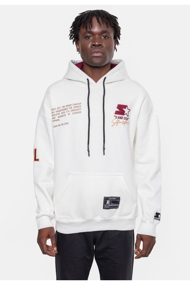 Moletom-Starter-Masculino-Natural Moletom-Starter-Masculino-Natural