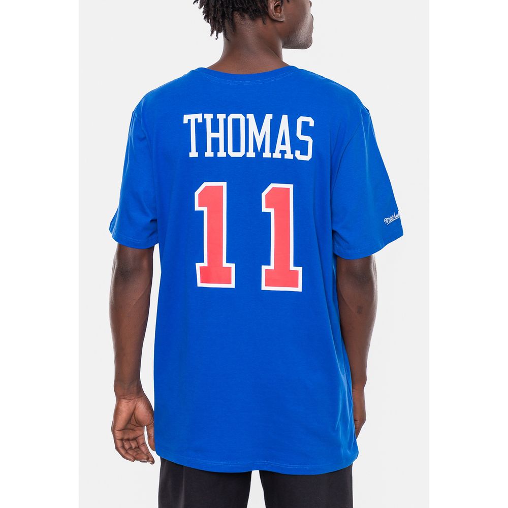 Camiseta Mitchell & Ness NBA Masculina Isiah Thomas Detroit Pistons