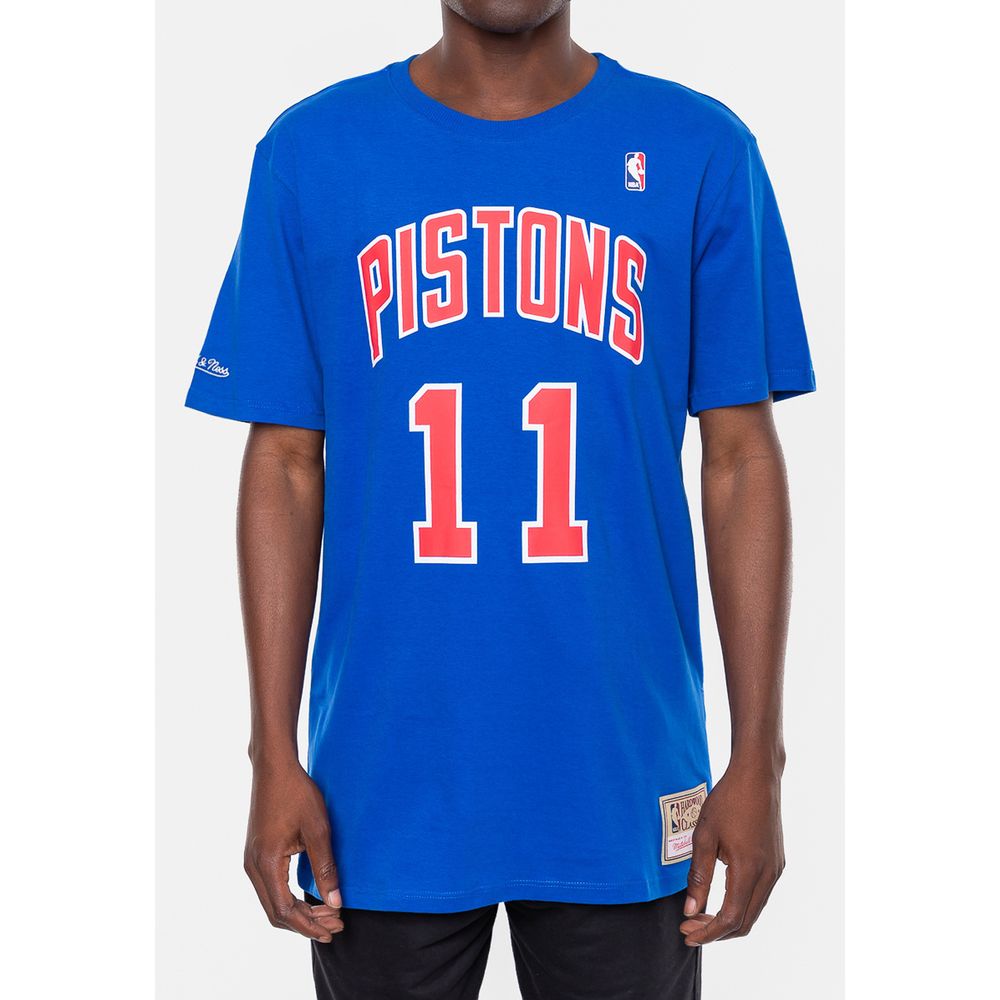 Camiseta Mitchell & Ness NBA Masculina Isiah Thomas Detroit Pistons