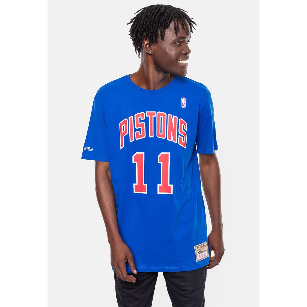 Camiseta Mitchell & Ness NBA Masculina Isiah Thomas Detroit Pistons