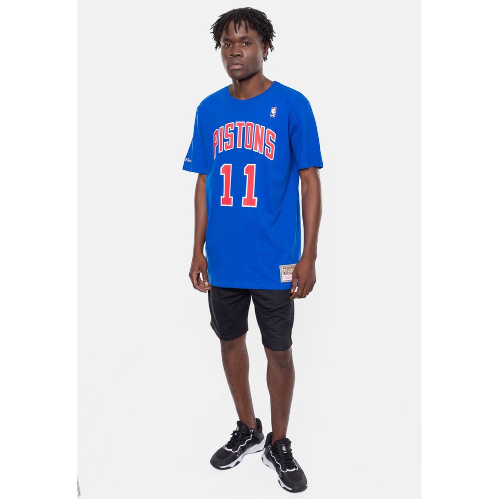 Camiseta Mitchell & Ness NBA Masculina Isiah Thomas Detroit Pistons