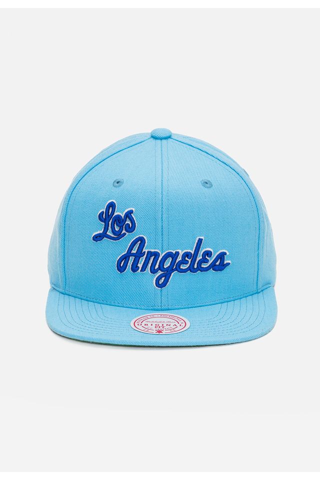 Bone-Mitchell---Ness-NBA-Team-Ground-2-0-Snapback-HWC-Los-Angeles-Lakers-Azul Bone-Mitchell---Ness-NBA-Team-Ground-2-0-Snapback-HWC-Los-Angeles-Lakers-Azul