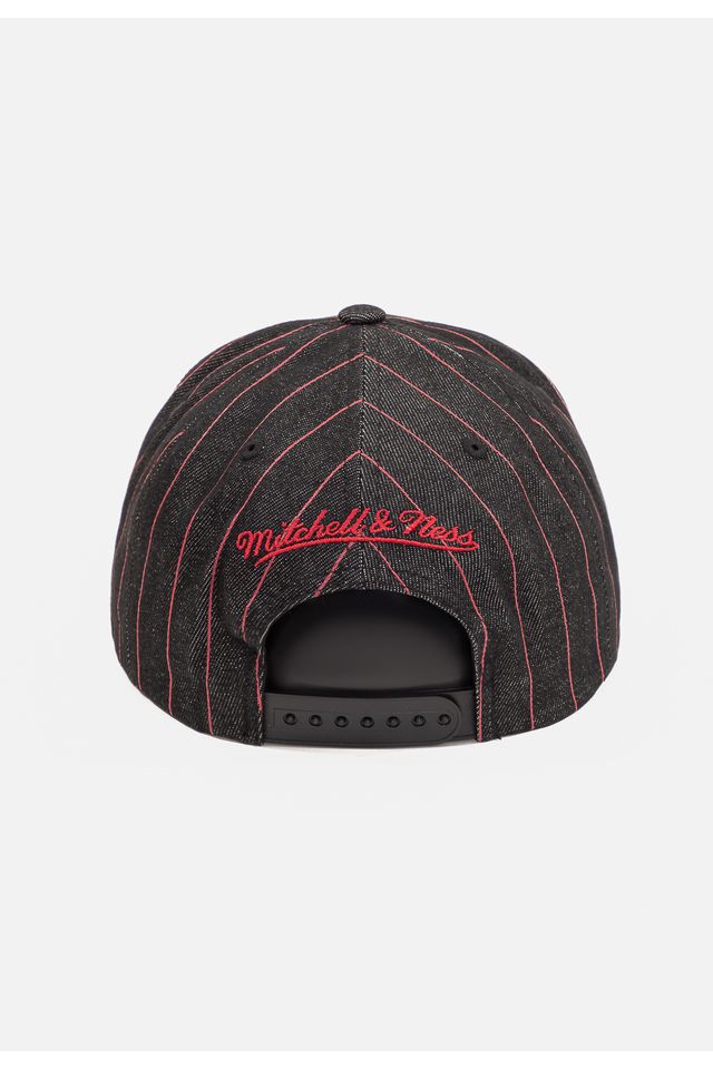 Bone-Mitchell---Ness-NBA-Dem-Stripes-Miami-Heat-Preto