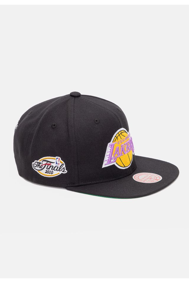 Bone-Mitchell---Ness-NBA-Top-Spot-Snapback-Los-Angeles-Lakers-Preto