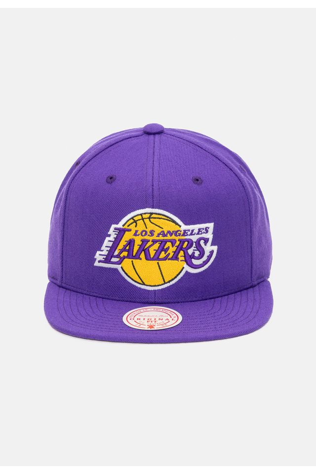 Bone-Mitchell---Ness-NBA-Team-Ground-Los-Angeles-Lakers-Roxo