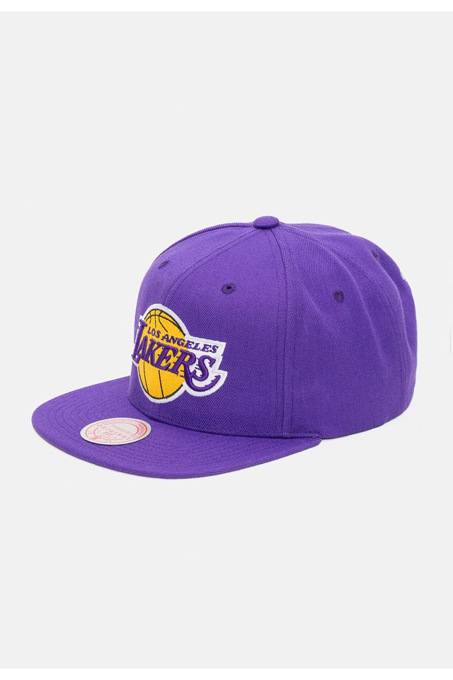 Bone-Mitchell---Ness-NBA-Team-Ground-Los-Angeles-Lakers-Roxo