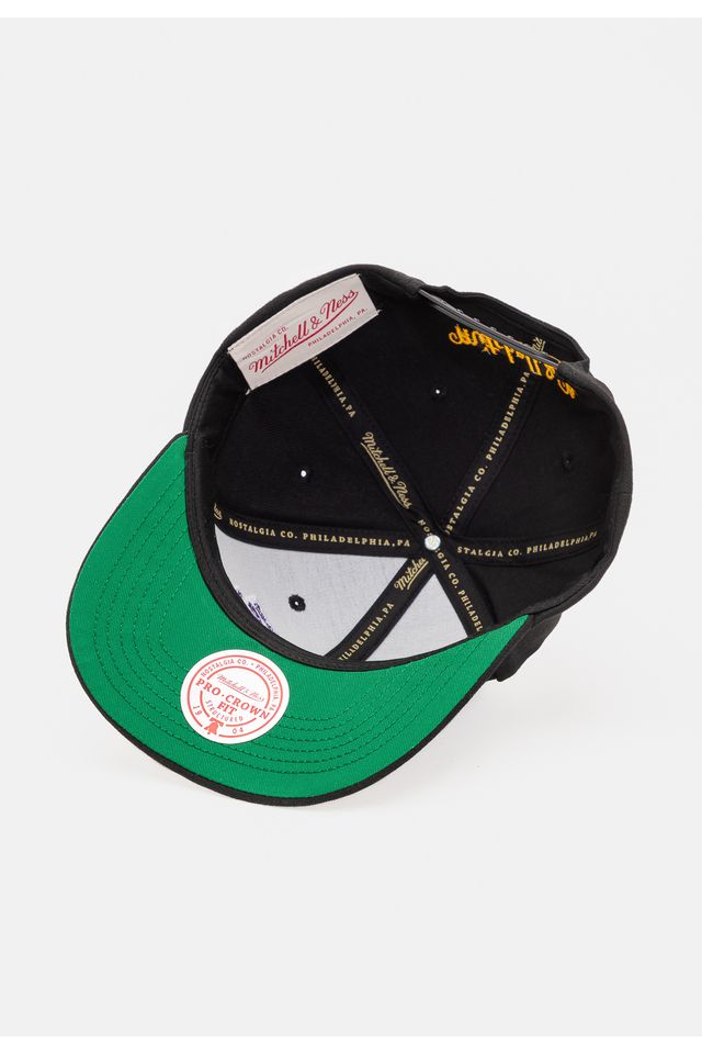 Bone-Mitchell---Ness-NBA-Against-The-Best-Pro-Snapback-Los-Angeles-Lakers-Preto