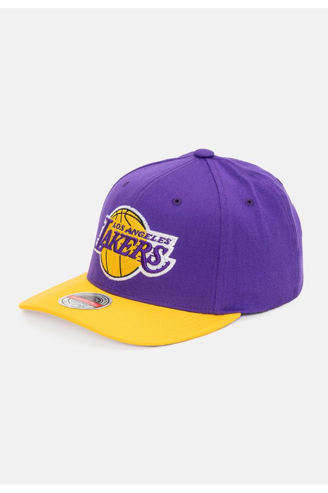 Bone-Mitchell---Ness-NBA-Team-2-Tone-Los-Angeles-Lakers-Roxo-com-Amarelo