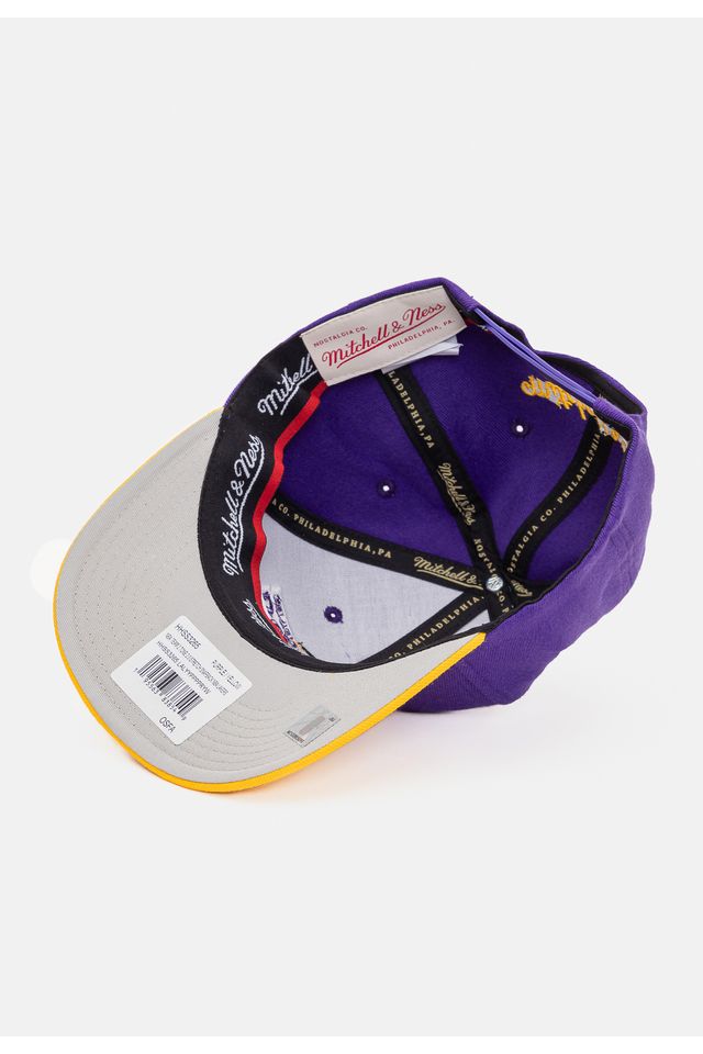 Bone-Mitchell---Ness-NBA-Team-2-Tone-Los-Angeles-Lakers-Roxo-com-Amarelo