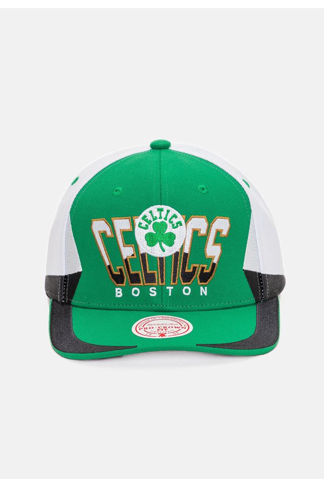 Bone-Mitchell---Ness-NBA-Retdrodme-Pro-Boston-Celtics-Verde Bone-Mitchell---Ness-NBA-Retdrodme-Pro-Boston-Celtics-Verde