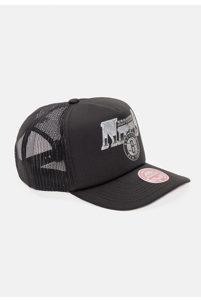 Bone-Mitchell---Ness-NBA-Rock-On-Truck-Brooklyn-Nets-Preto