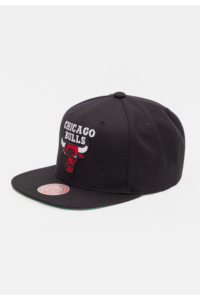 Bone-Mitchell---Ness-NBA-Snapback-Chicago-Bulls-Preto