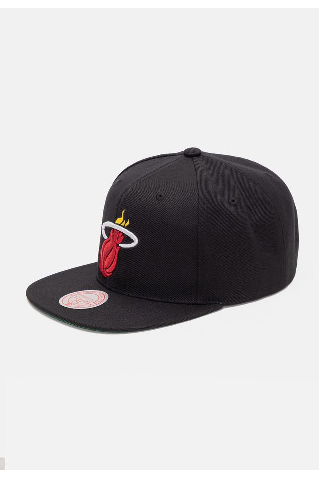 Bone-Mitchell---Ness-NBA-Top-Spot-Snapback-HWC-Miami-Heat-Preto