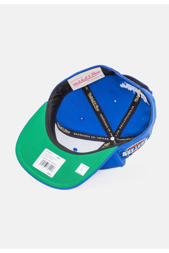 Bone-Mitchell---Ness-NBA-Conference-Patch-Snapback-New-York-Knicks-Azul