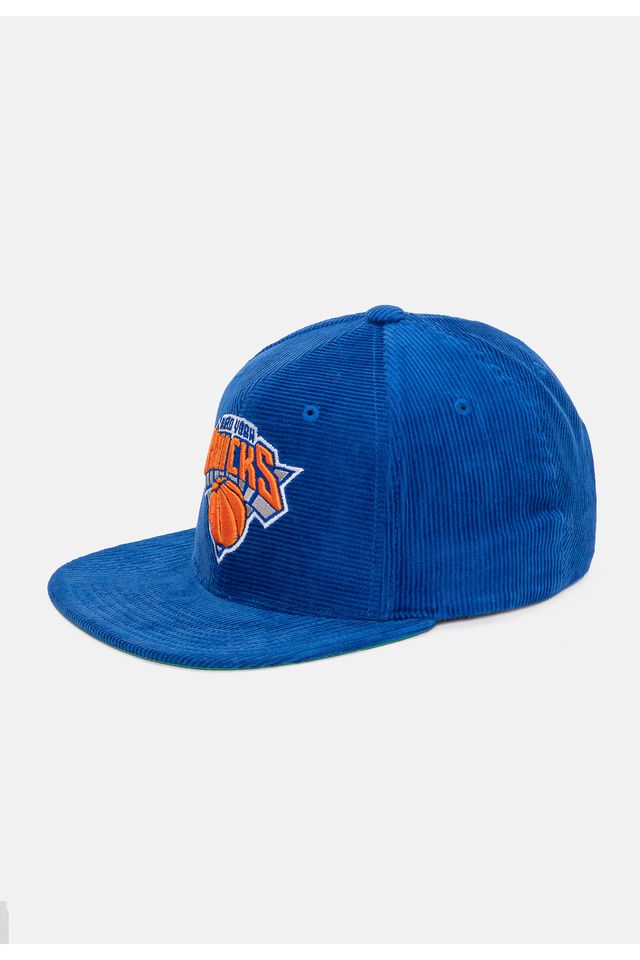 Bone-Mitchell---Ness-NBA-All-Directions-Snapback-New-York-Knicks-Azul-Marinho
