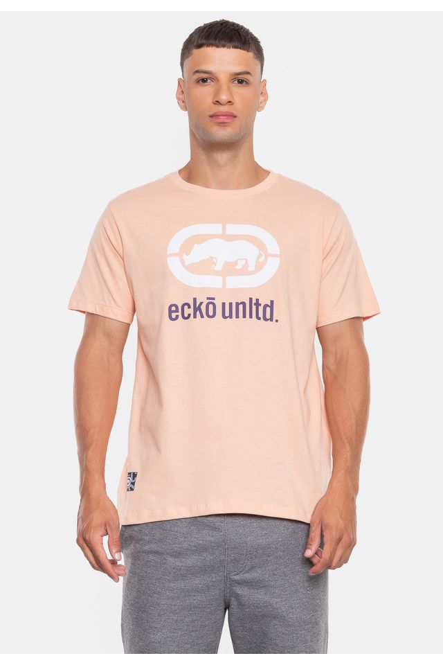 Camiseta-Ecko-Masculina-Big-Rhino-Pessego-Mellow