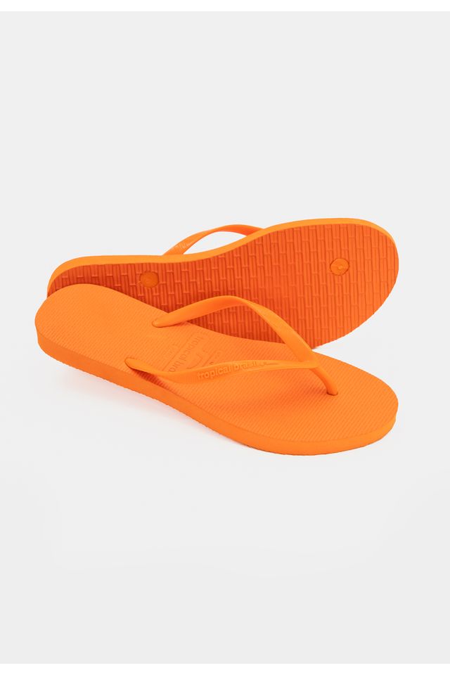 Chinelo-Tropical-Brasil-Bi-Color-Slim-Laranja