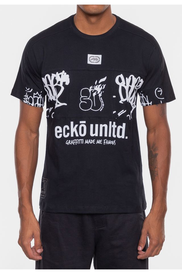 Camiseta-Ecko-Especial-30-Anos-Preta