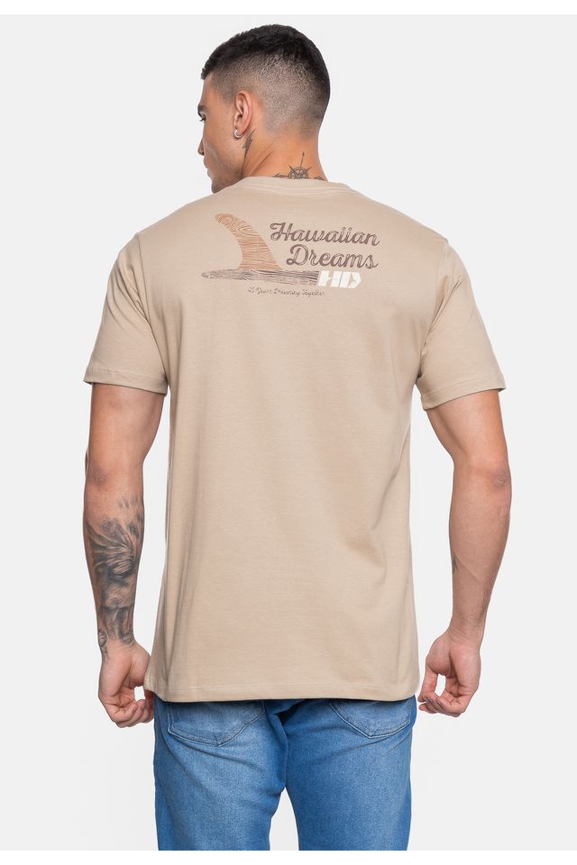Camiseta-HD-Masculina-Wood-Bege-Smart