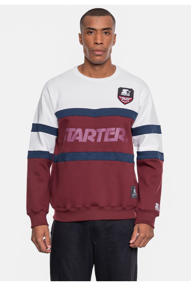 Moletom-Starter-Masculino-Natural Moletom-Starter-Masculino-Natural