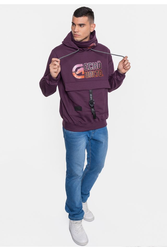 Moletom-Ecko-Masculino-com-Capuz-Cyber-Roxo-Mid-Plum