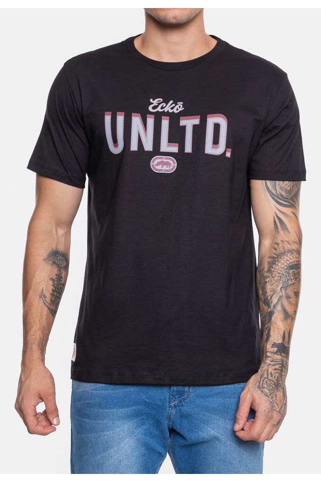 Camiseta-Ecko-Masculina-Classic-Type-Preta