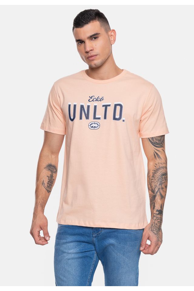 Camiseta-Ecko-Masculina-Classic-Type-Pessego-Mellow