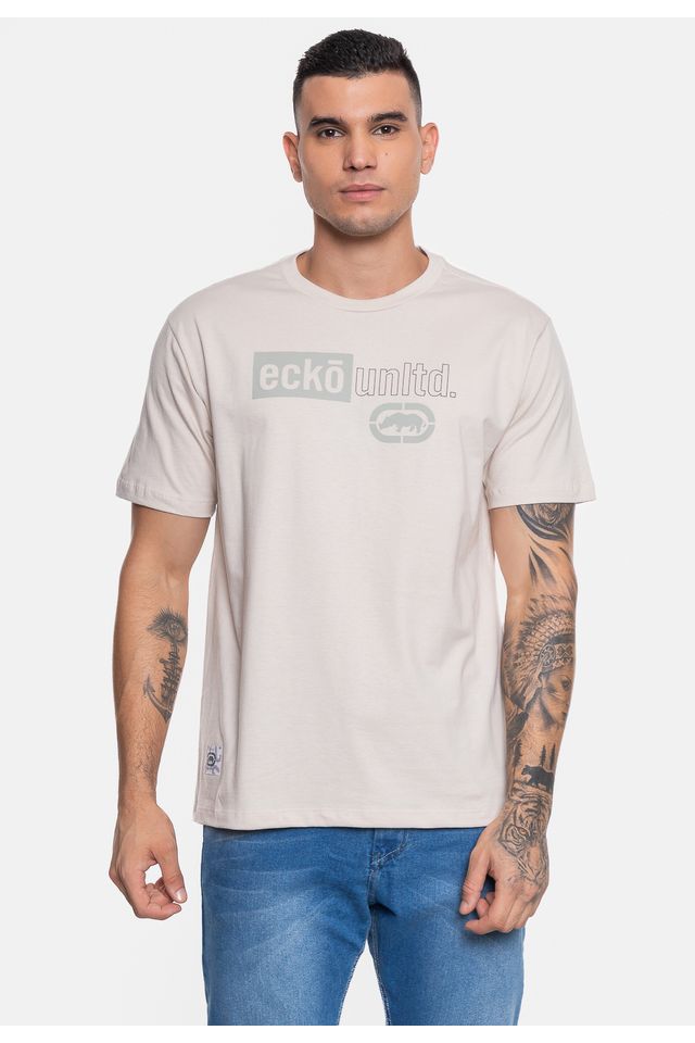 Camiseta-Ecko-Masculino-Minimal-Areia