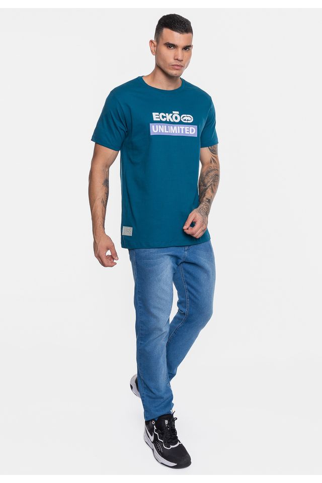 Camiseta-Ecko-Masculino-Fechado-Flat-Rhino-Azul-Tempestade