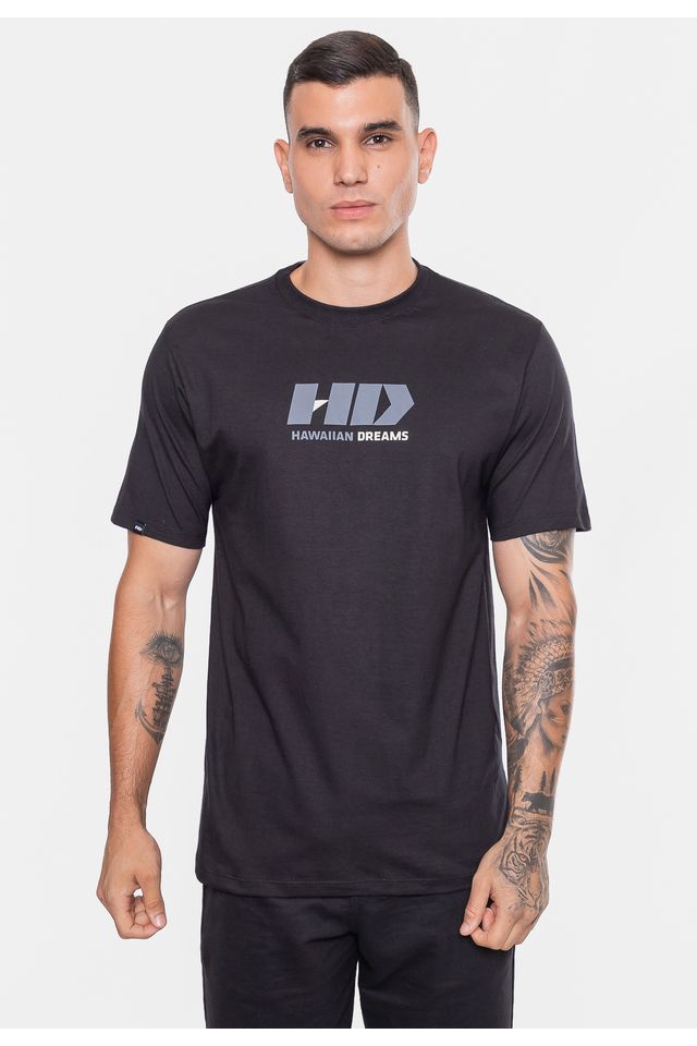 Camiseta-HD-Logo-Preta